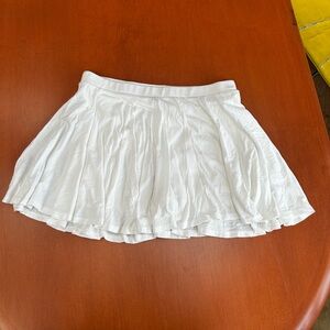 Anthropologie Daily Practice White Skort NWOT Medium